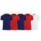 Galaxy by Harvic Moisture Wicking Short Sleeve Men's Polo Shirt 5 Pack
